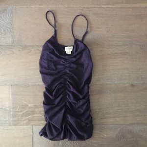 Intimately Free People Sheer Plum Camisole